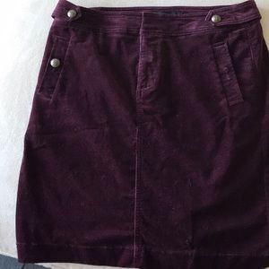Corduroy Talbots skirt
